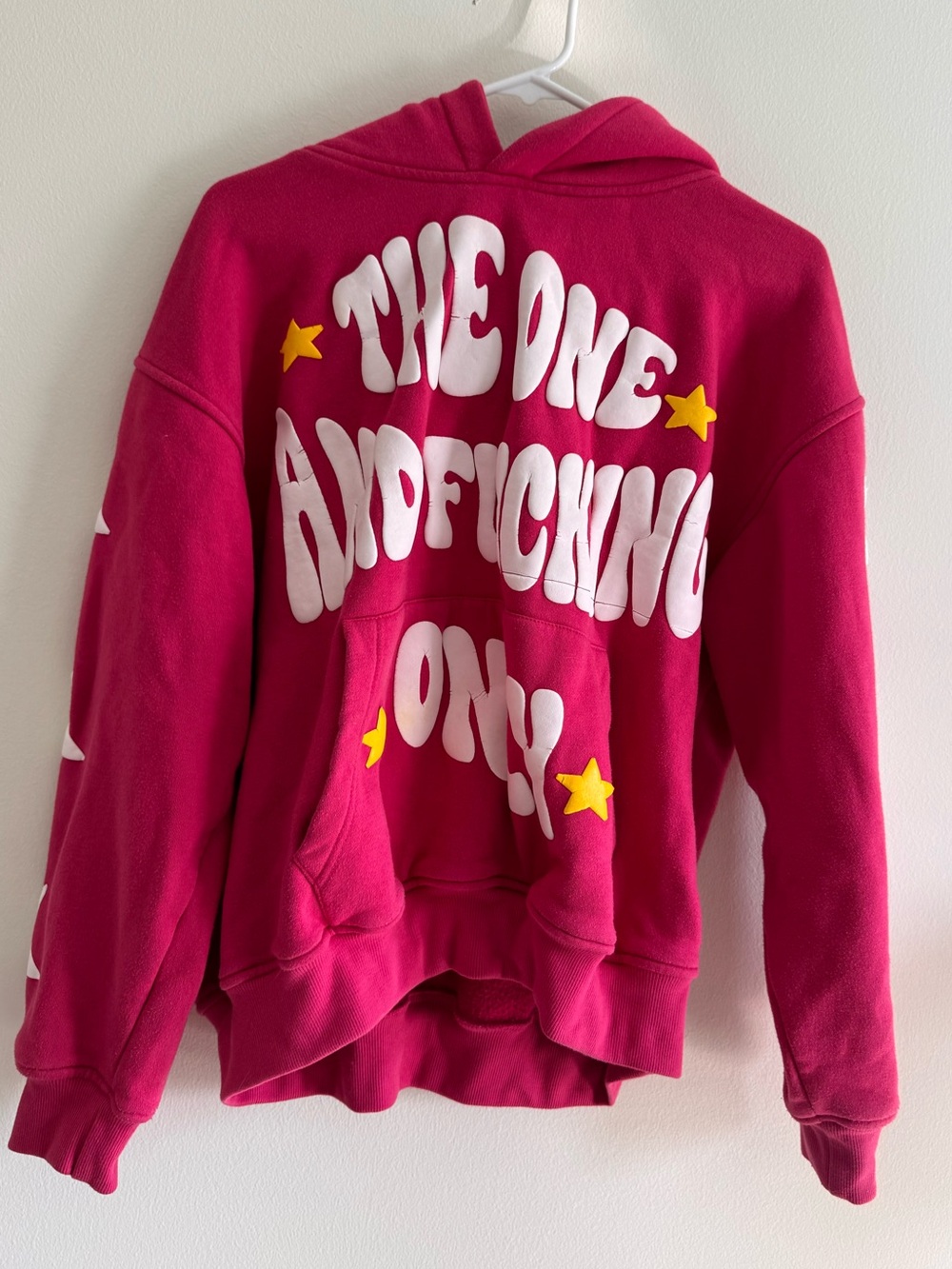 Korrupted Closet hot pink hoodie